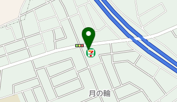 ChargeSPOT セブン-イレブン つきのわ駅北店の地図画像