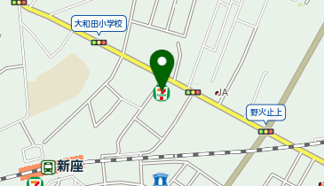 ChargeSPOT セブン-イレブン 新座野火止5丁目店の地図画像