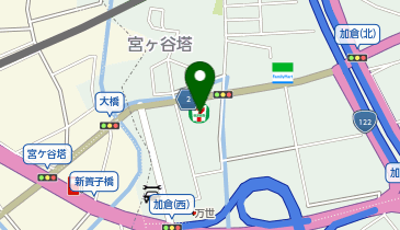 ChargeSPOT セブン-イレブン さいたま加倉店の地図画像