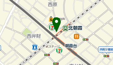 ChargeSPOT セブン-イレブン 北朝霞駅前店の地図画像