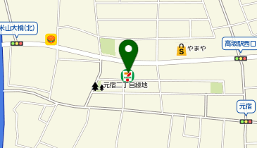 ChargeSPOT セブン-イレブン 高坂駅西口店の地図画像