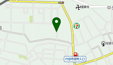 ChargeSPOT セブン-イレブン 行田忍1丁目店の地図画像