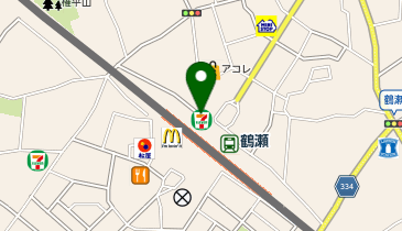 ChargeSPOT セブン-イレブン 鶴瀬駅東口店の地図画像