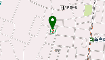 ChargeSPOT セブン-イレブン 新白岡駅西口店の地図画像