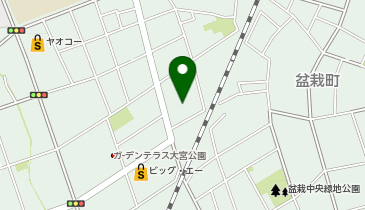 ChargeSPOT セブン-イレブン さいたま盆栽町店の地図画像