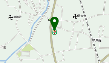 ChargeSPOT セブン-イレブン 毛呂山毛呂本郷店の地図画像