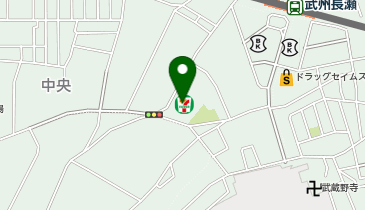 ChargeSPOT セブン-イレブン 毛呂山長瀬店の地図画像