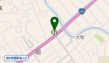 ChargeSPOT セブン-イレブン さいたま大牧店の地図画像