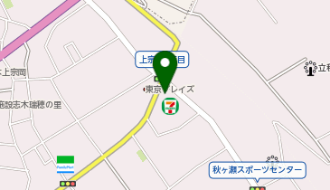 ChargeSPOT セブン-イレブン 志木上宗岡4丁目店の地図画像