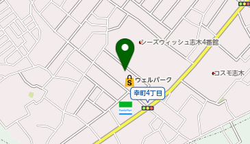 ChargeSPOT セブン-イレブン 志木幸町3丁目店の地図画像