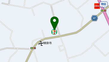 ChargeSPOT セブン-イレブン 蓮田井沼店の地図画像