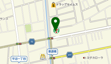 ChargeSPOT セブン-イレブン 吉川さくら通り店の地図画像