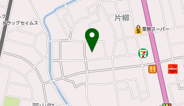 ChargeSPOT セブン-イレブン 坂戸片柳店の地図画像