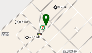 ChargeSPOT セブン-イレブン 日高工業団地店の地図画像