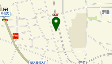 ChargeSPOT セブン-イレブン 所沢元町店の地図画像