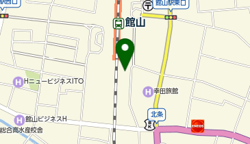 ChargeSPOT セブン-イレブン 館山駅前店の地図画像