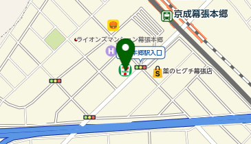 ChargeSPOT セブン-イレブン 幕張本郷駅前店の地図画像