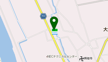 CHARGESPOT(チャージスポット)ファミリーマート 足柄西大井店の地図画像