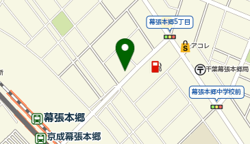 ChargeSPOT セブン-イレブン 千葉幕張本郷店の地図画像