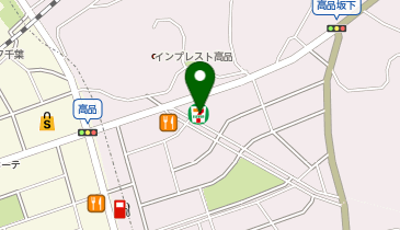 ChargeSPOT セブン-イレブン 千葉高品町店の地図画像