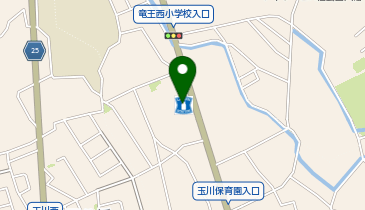 CHARGESPOT(チャージスポット)ローソン 甲斐玉川店の地図画像