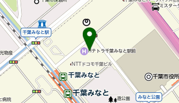 ChargeSPOT セブン-イレブン 千葉みなと駅前店の地図画像