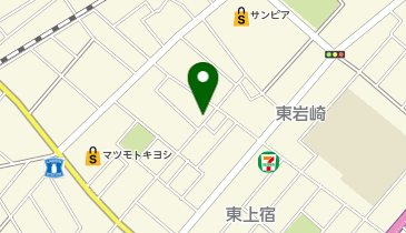 ChargeSPOT セブン-イレブン 東金東上宿店の地図画像