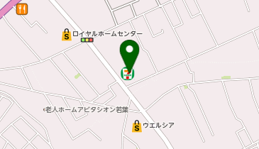 ChargeSPOT セブン-イレブン 千葉小倉町店の地図画像