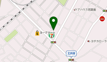 ChargeSPOT セブン-イレブン 千葉都賀2丁目店の地図画像