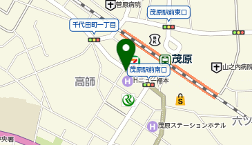 ChargeSPOT セブン-イレブン 茂原駅前店の地図画像