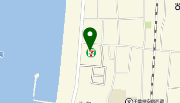 ChargeSPOT セブン-イレブン 館山北条海岸通り店の地図画像
