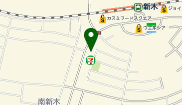 ChargeSPOT セブン-イレブン 我孫子南新木店の地図画像