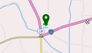 CHARGESPOT(チャージスポット)ファミリーマート 壬生上田店の地図画像