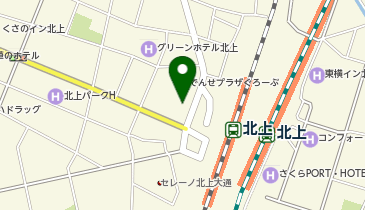 CHARGESPOT(チャージスポット)千年の宴 北上駅前店の地図画像