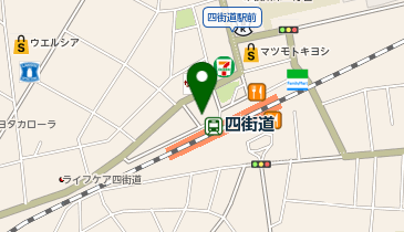 ChargeSPOT セブン-イレブン 四街道駅前店の地図画像