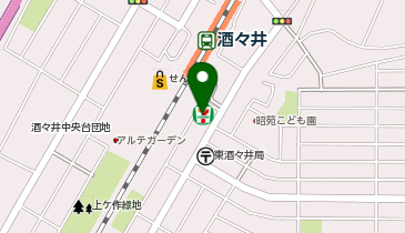ChargeSPOT セブン-イレブン 酒々井駅東口店の地図画像