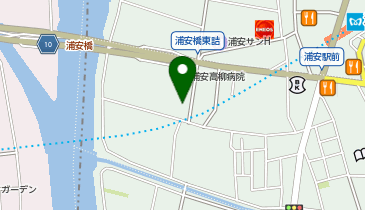 ChargeSPOT セブン-イレブン 浦安猫実5丁目店の地図画像