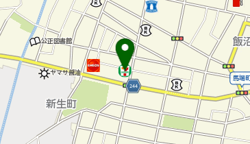 ChargeSPOT セブン-イレブン 銚子新生店の地図画像