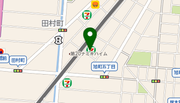 ChargeSPOT セブン-イレブン 厚木旭町西店の地図画像