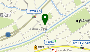 CHARGESPOT(チャージスポット)セブン-イレブン 八王子堀之内店の地図画像