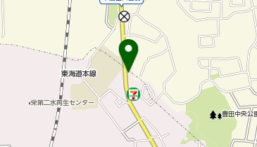 ChargeSPOT セブン-イレブン 横浜栄長沼町店の地図画像