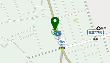 ChargeSPOT セブン-イレブン 愛川中津店の地図画像