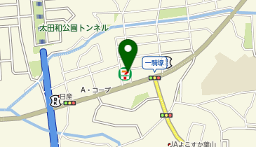 CHARGESPOT(チャージスポット)セブン-イレブン 横須賀林1丁目店の地図画像