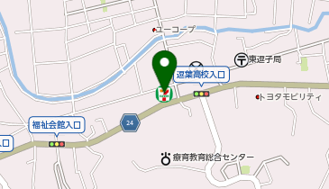 ChargeSPOT セブン-イレブン 逗子桜山3丁目店の地図画像