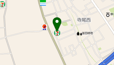 ChargeSPOT セブン-イレブン 綾瀬寺尾西店の地図画像