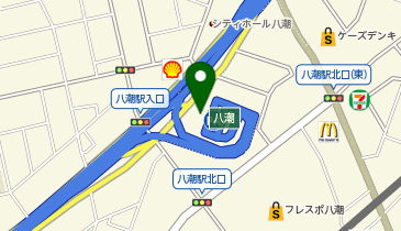 ChargeSPOT セブン-イレブン 八潮PA店の地図画像