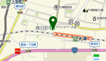 ChargeSPOT セブン-イレブン JR大津駅前店の地図画像