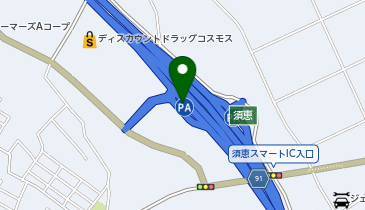 ChargeSPOT セブン-イレブン 九州道須恵PA上り店の地図画像