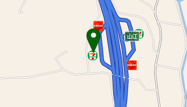 ChargeSPOT セブン-イレブン 九州道山江SA上り店の地図画像