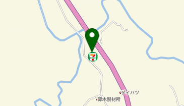 ChargeSPOT セブン-イレブン 勝浦297号バイパス南店の地図画像